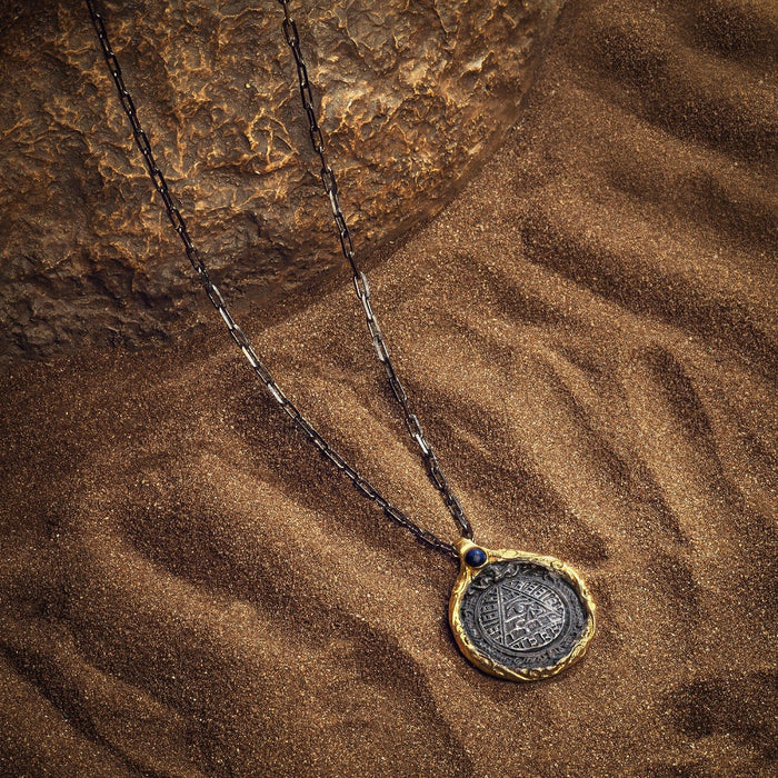 Karma and Luck Necklaces - Womens - Higher Wisdom - Lapis Lazuli Eye of Horus Necklace