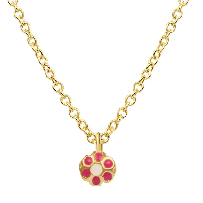Karma and Luck Kids - Blooming Playfulness - Flower Kids Charm Necklace