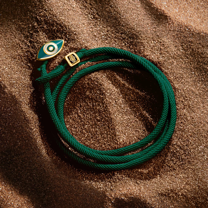 Cosmic Harmony - Evil Eye Wrap Bracelet