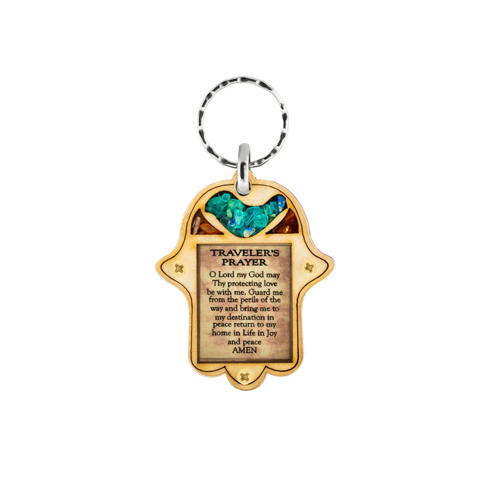 Bless The Journey Traveler's Keychain