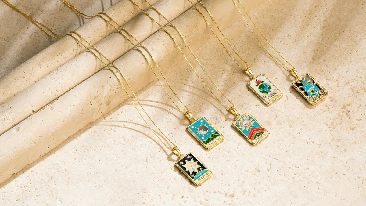 Empower Your Spiritual Journey with Karma and Luck's Tarot Jewelry Collection