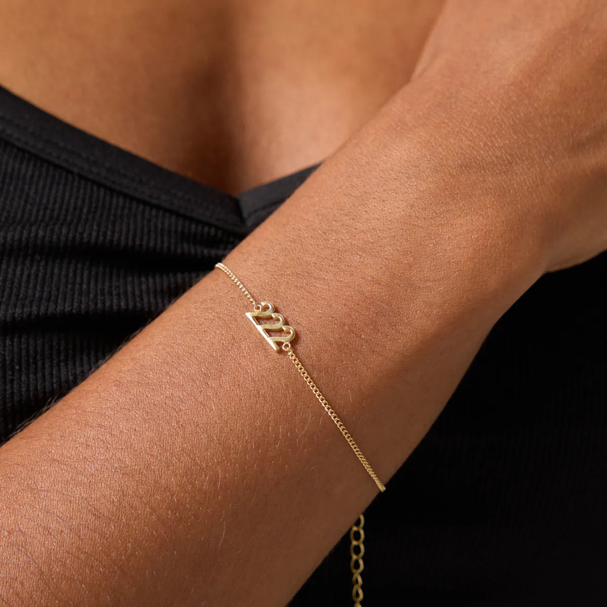 222 Divine Balance Chain Bracelet