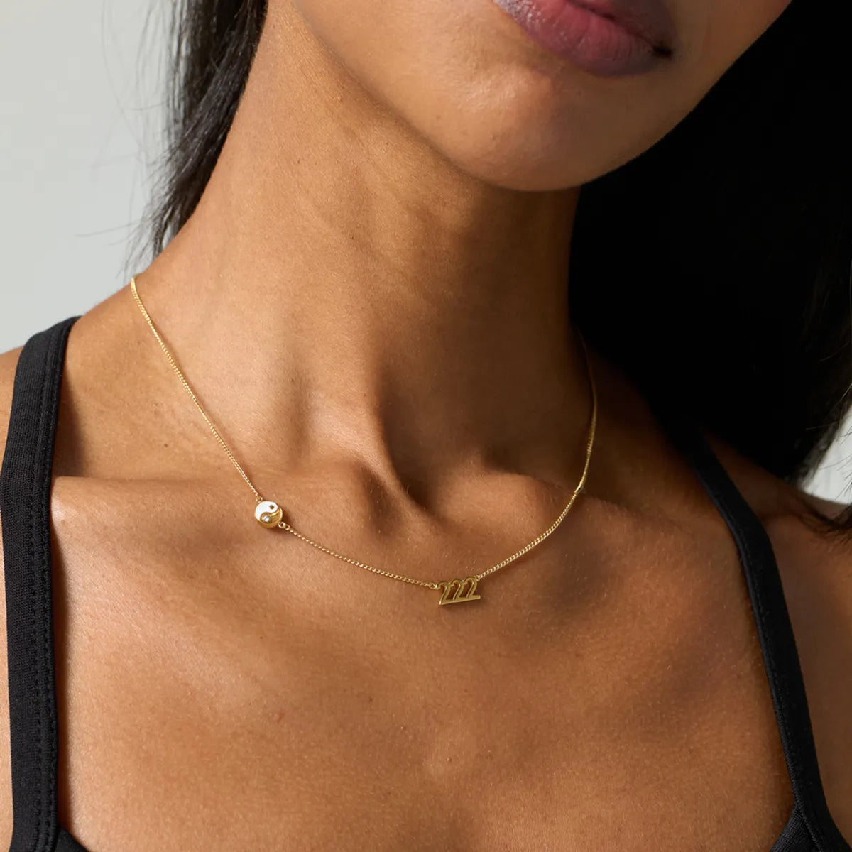222 Harmony Yin Yang Necklace