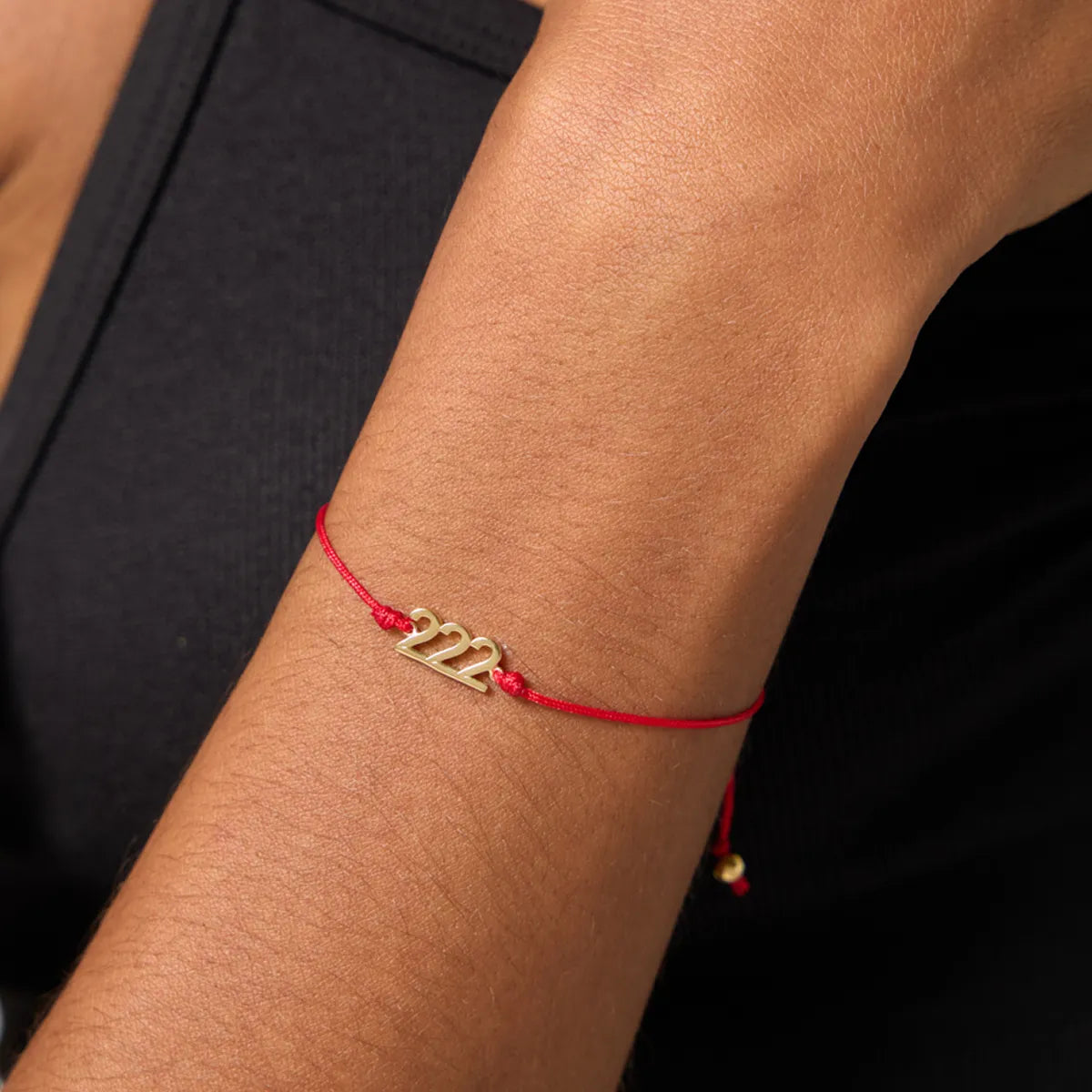 222 Harmony Red String Bracelet