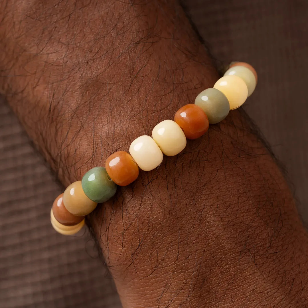 Tranquil Journey Buddhism Wood Bracelet