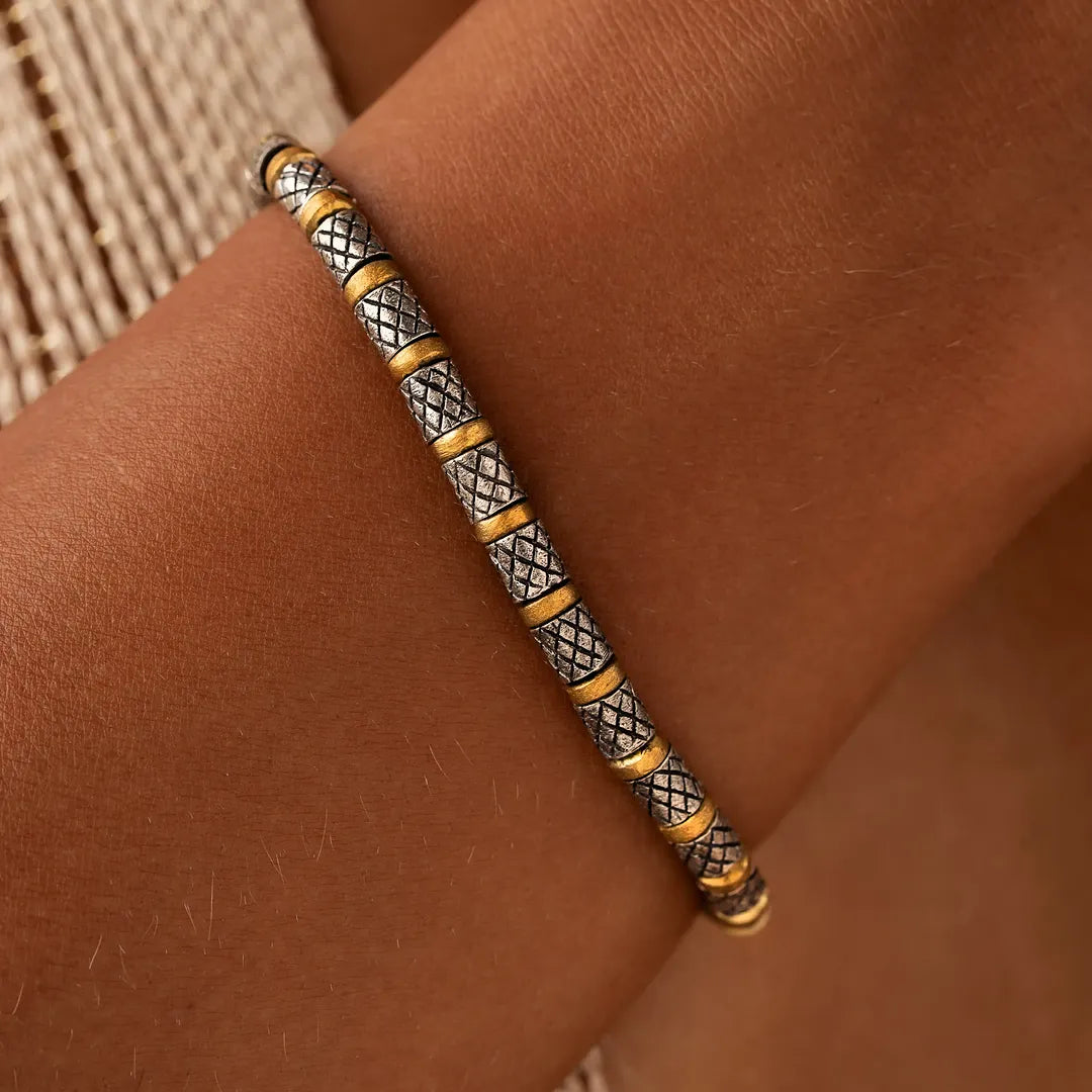 Scaled Spirit Macrame Bracelet