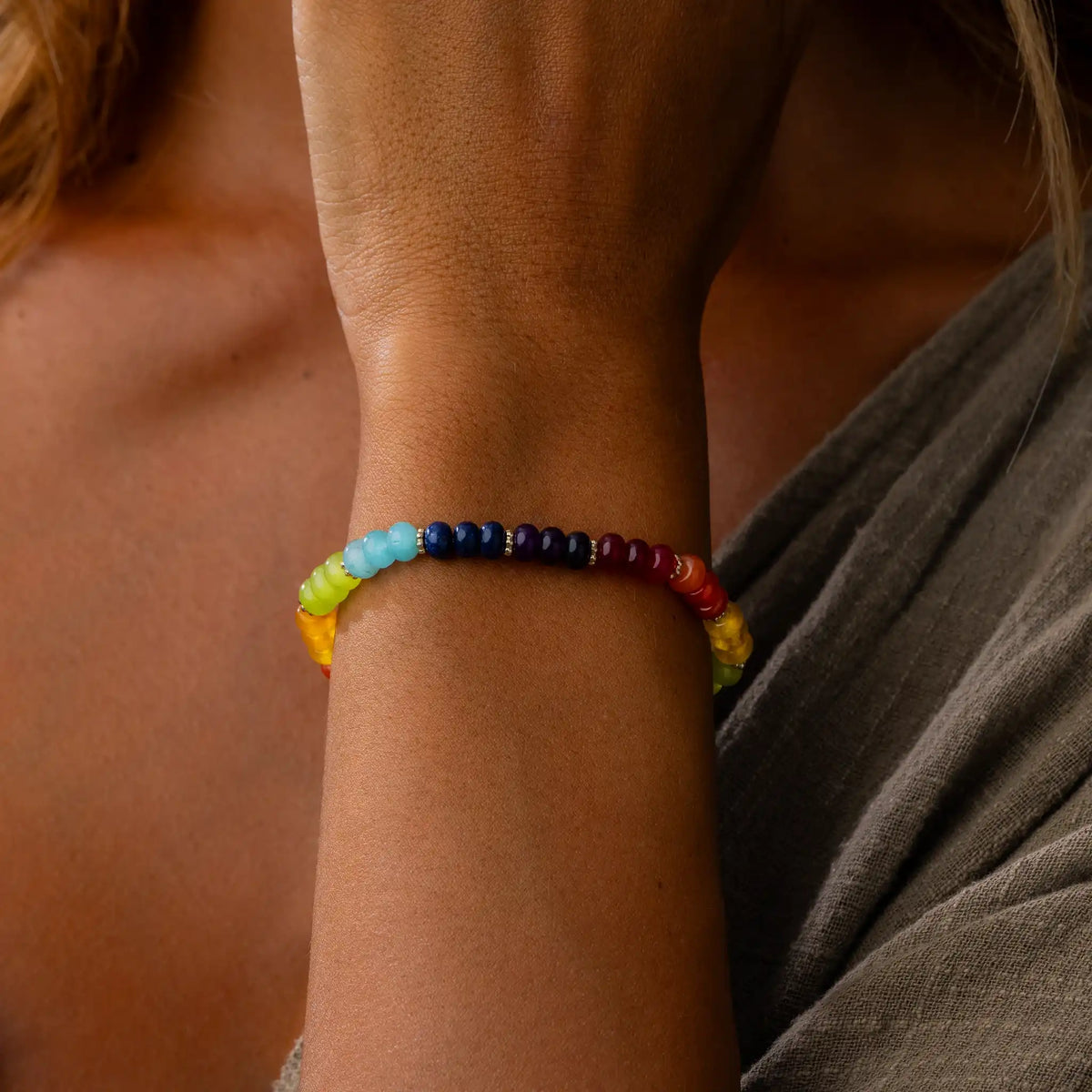 Spectrum of Intent Multi-Stone Bracelet