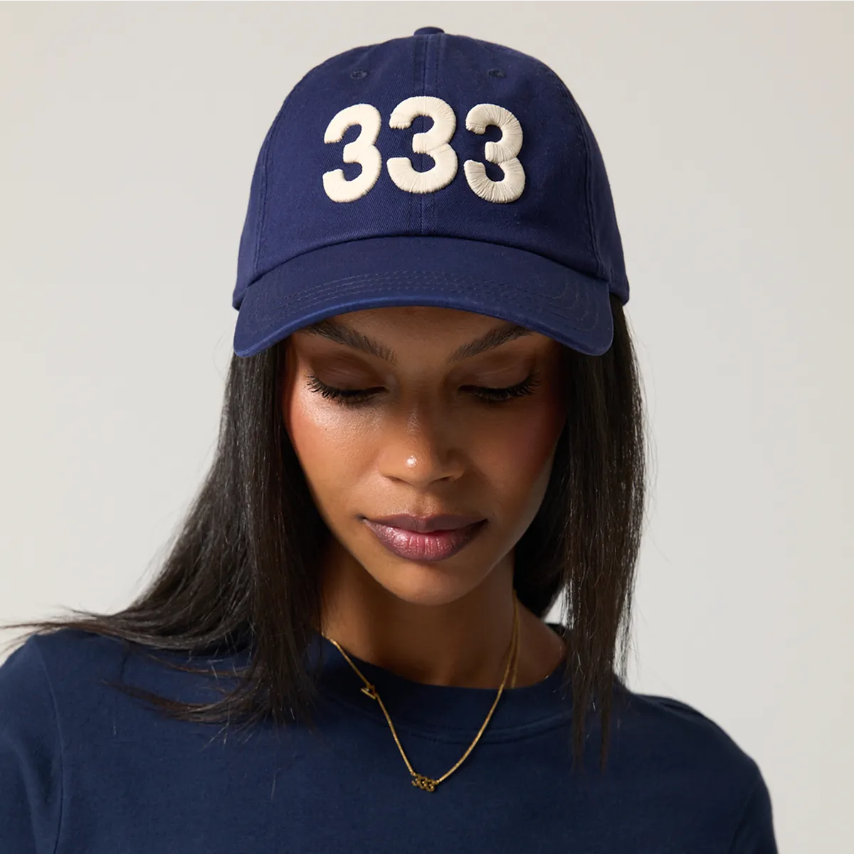 333 Dad Indigo Hat