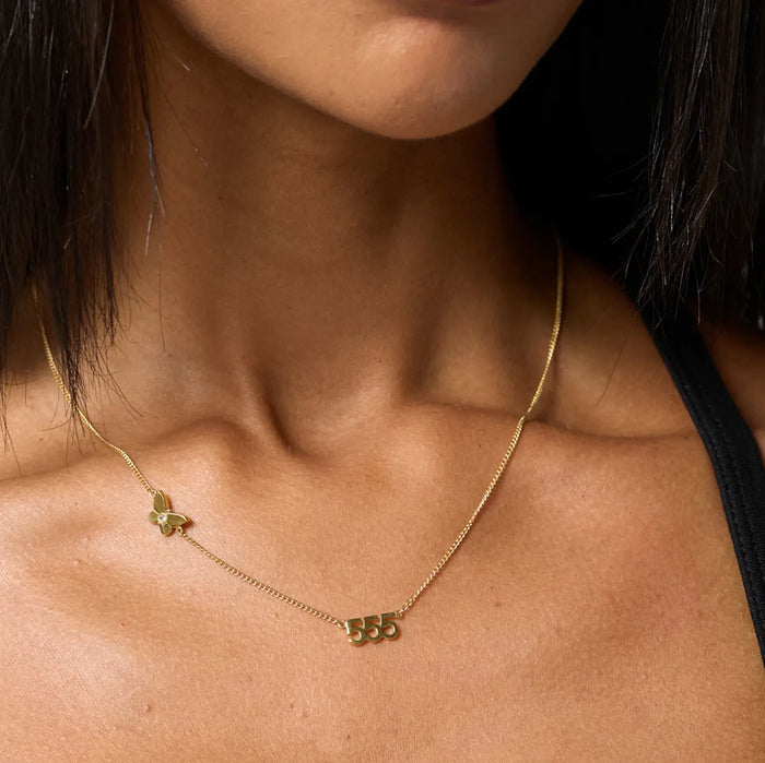555 Butterfly Transformation Necklace