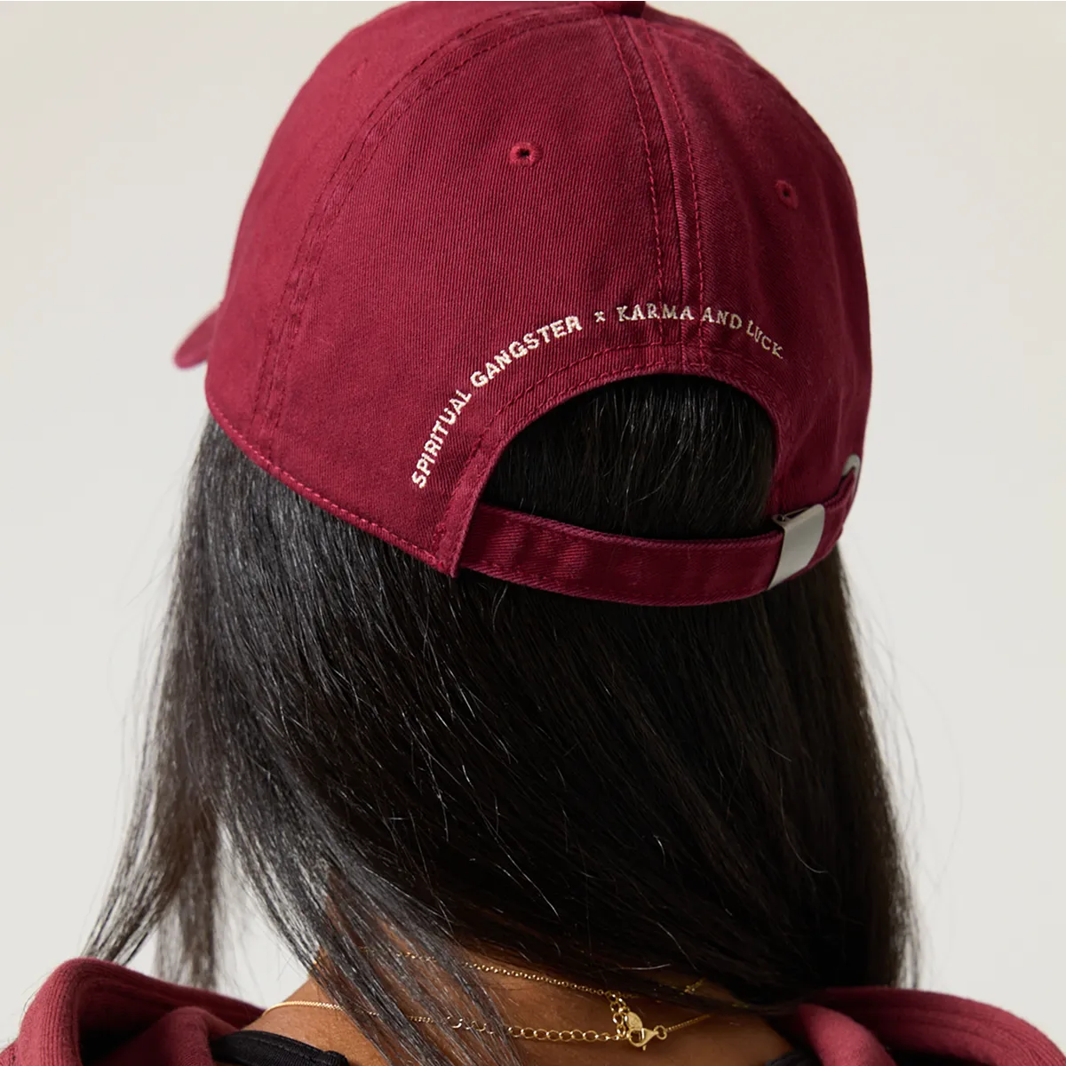 777 Dad Burgundy Hat