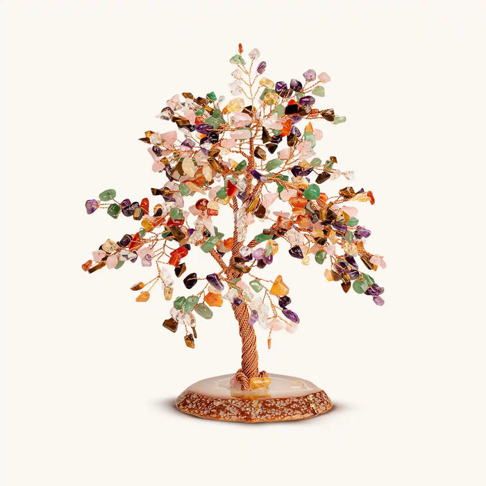 Invigorated Spirit Multi-Stone Feng Shui Large Tree