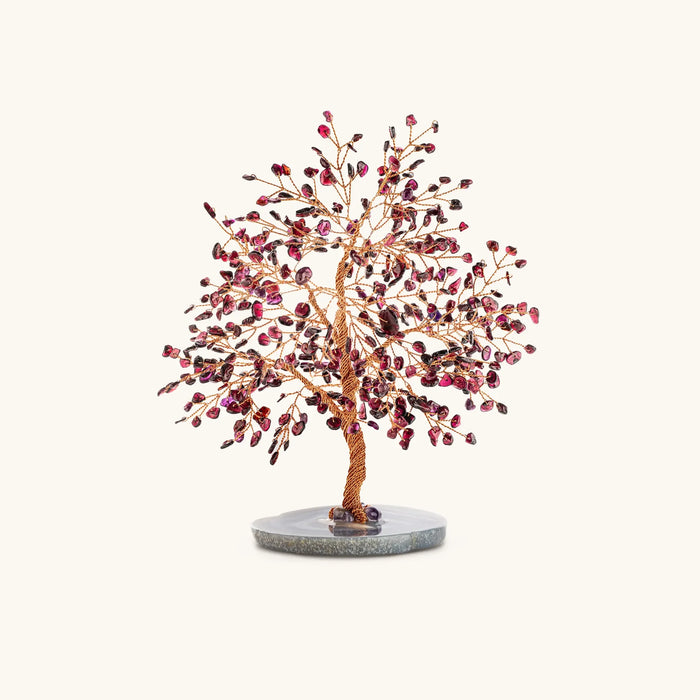 Energy Stabilizer Garnet Feng Shui Tree