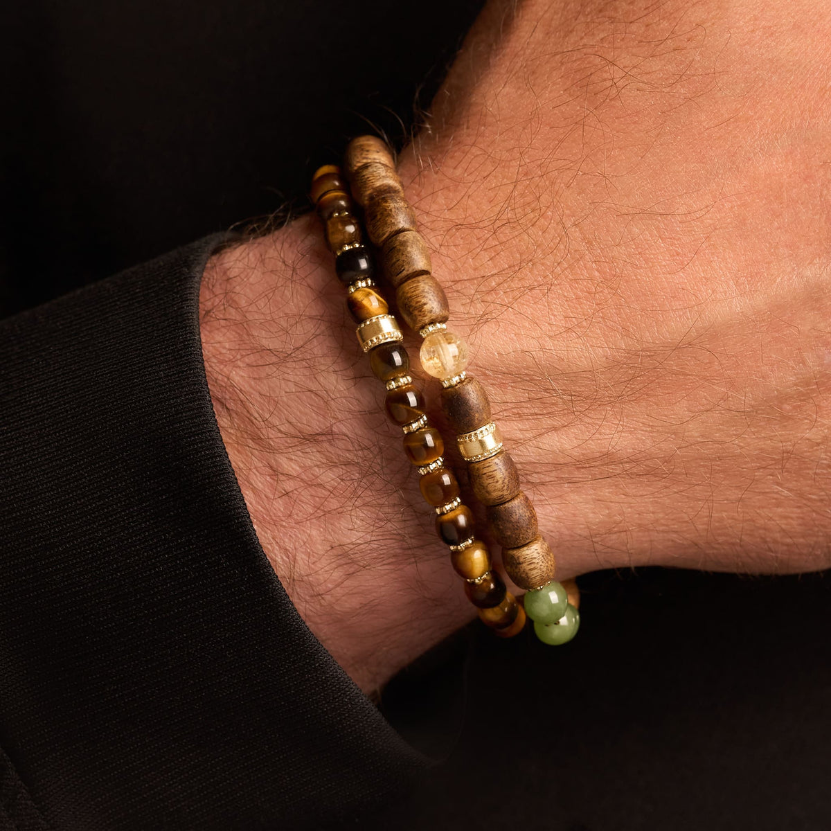 Regal Momentum Tiger's Eye Bead Bracelet