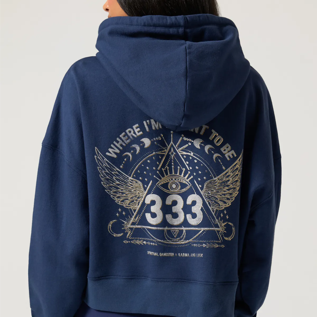 333 Olsen Indigo Hooded Sweatshirt