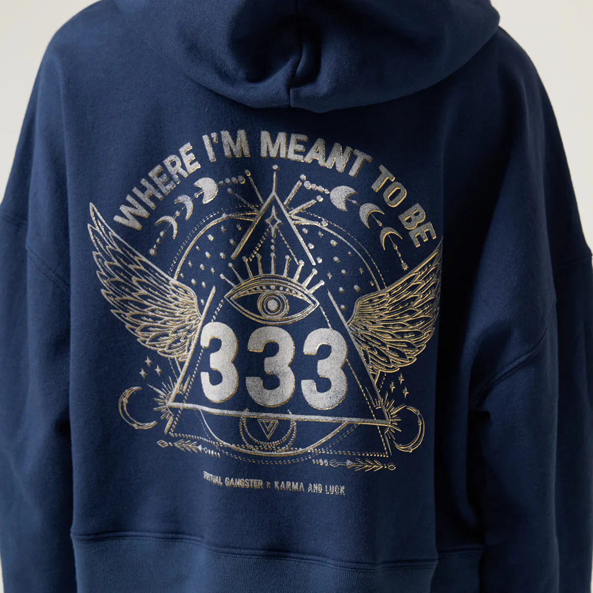 333 Olsen Indigo Hooded Sweatshirt