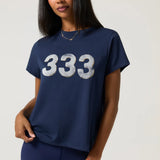 333 Lila Indigo Tee