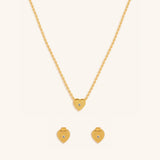 Diamond Heartlight Jewelry Set