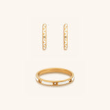 Everlasting Affection Gold Jewelry Set
