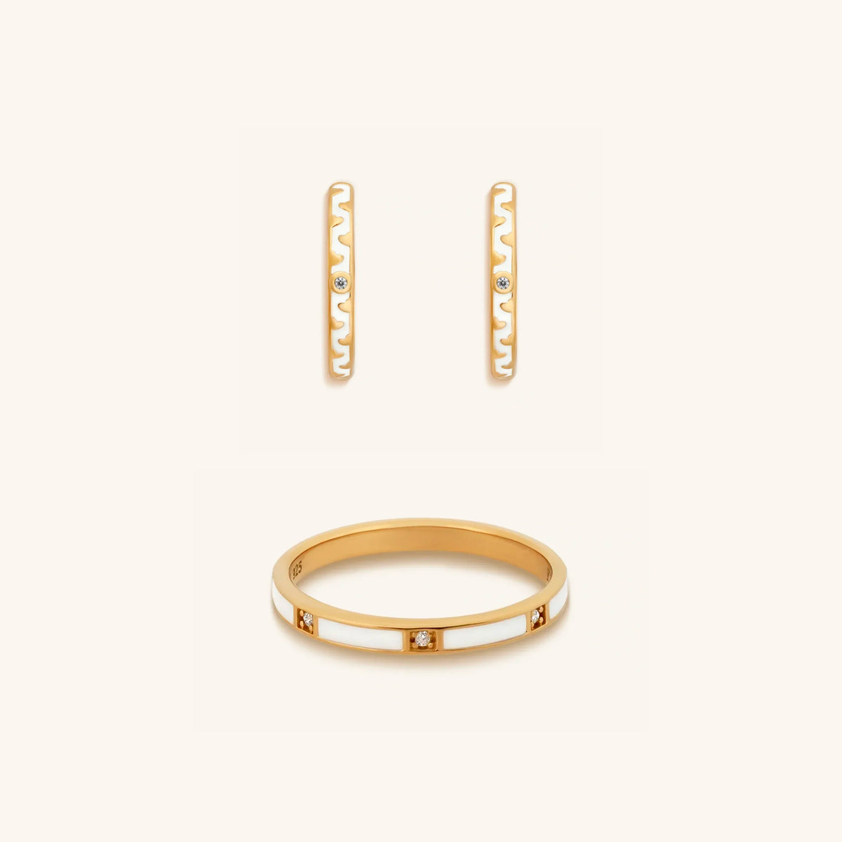 Everlasting Affection Gold Jewelry Set