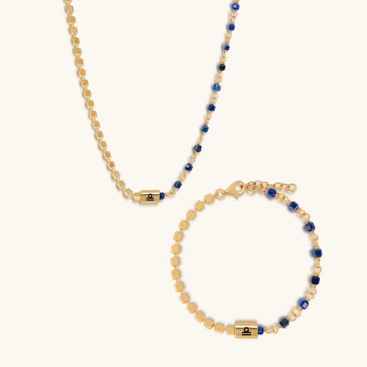 Equilibrium Grace Libra Lapis Jewelry Set