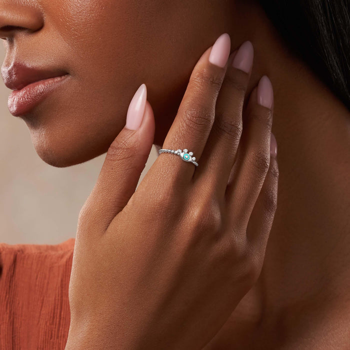 Peaceful Perception Evil Eye Ring