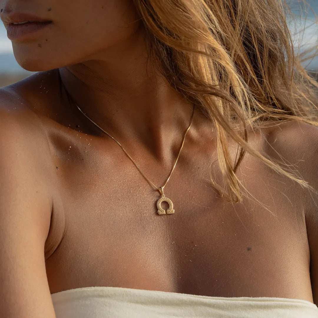 Infinite Balance Omega Necklace