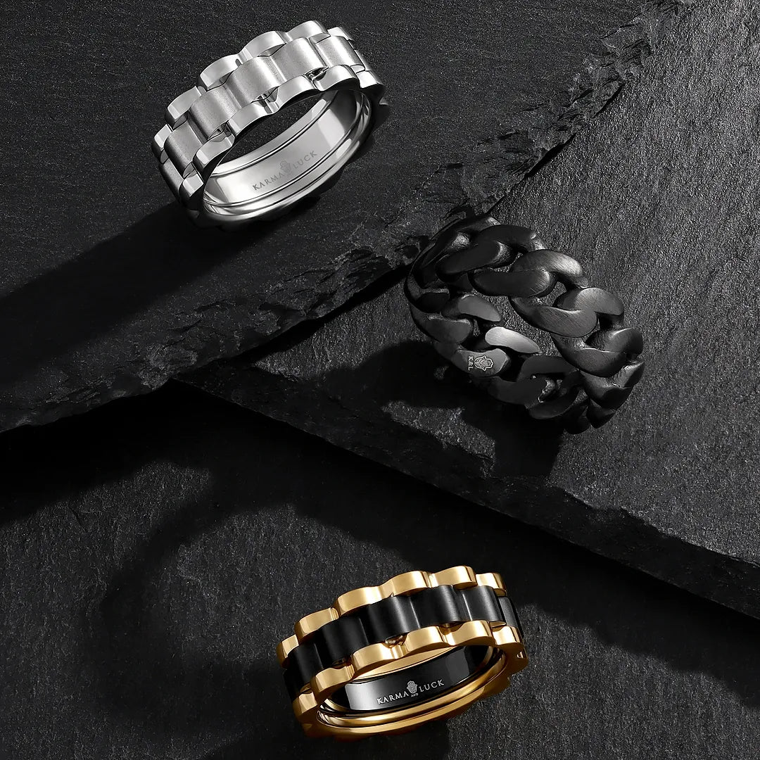 Resilient Focus Stainless Steel Ring