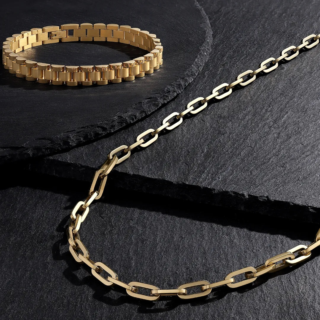 Elevated Presence Stainless Steel Chain Necklace
