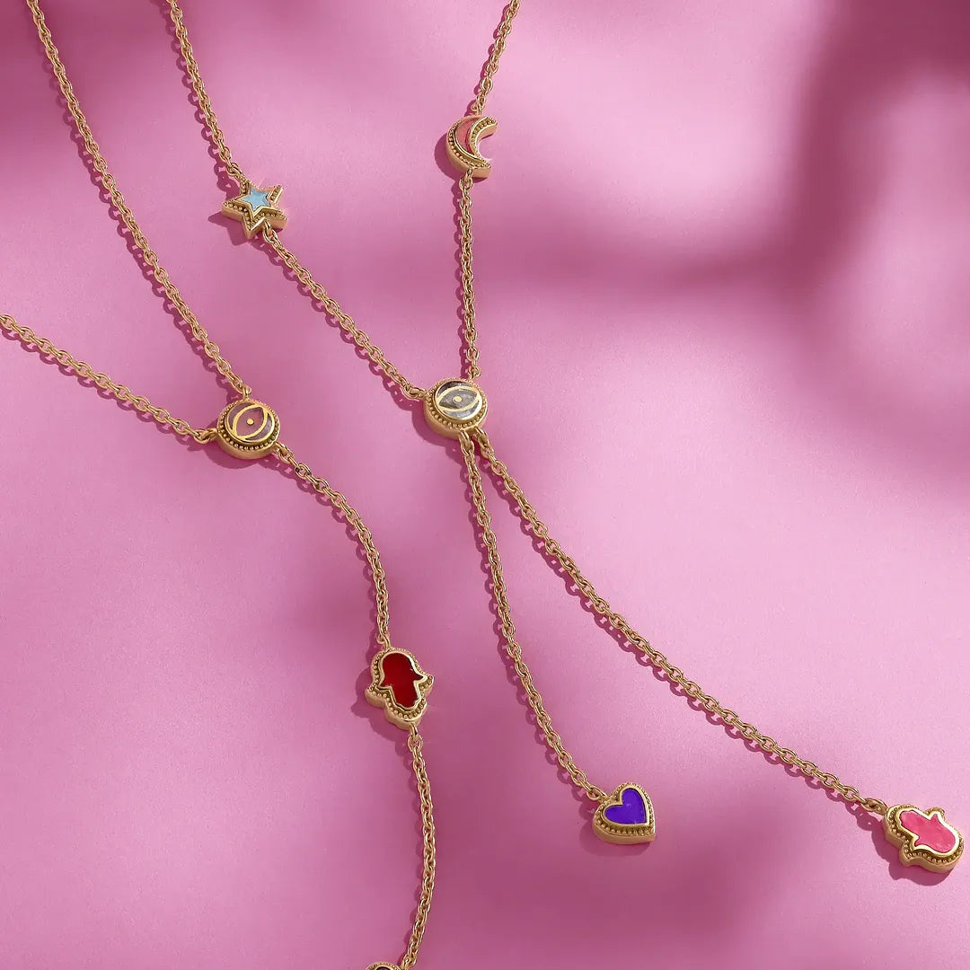 Radiant Affection Multi-Symbol Necklace