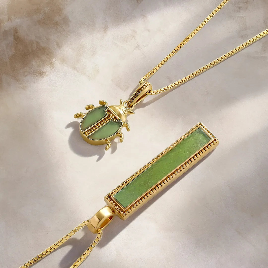 Fortune’s Path Jade Luck Necklace