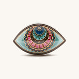 Soulful Mirror - Evil Eye Ceramic Statue