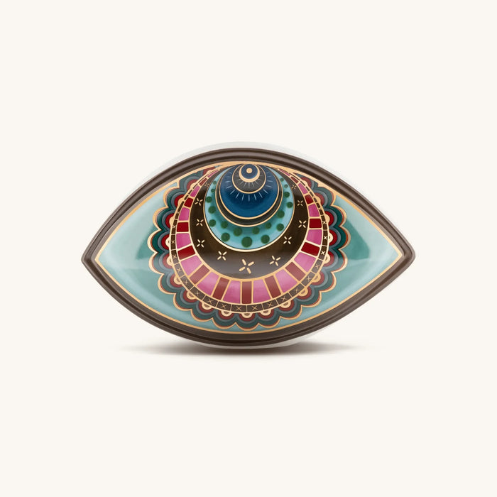 Soulful Mirror - Evil Eye Ceramic Statue