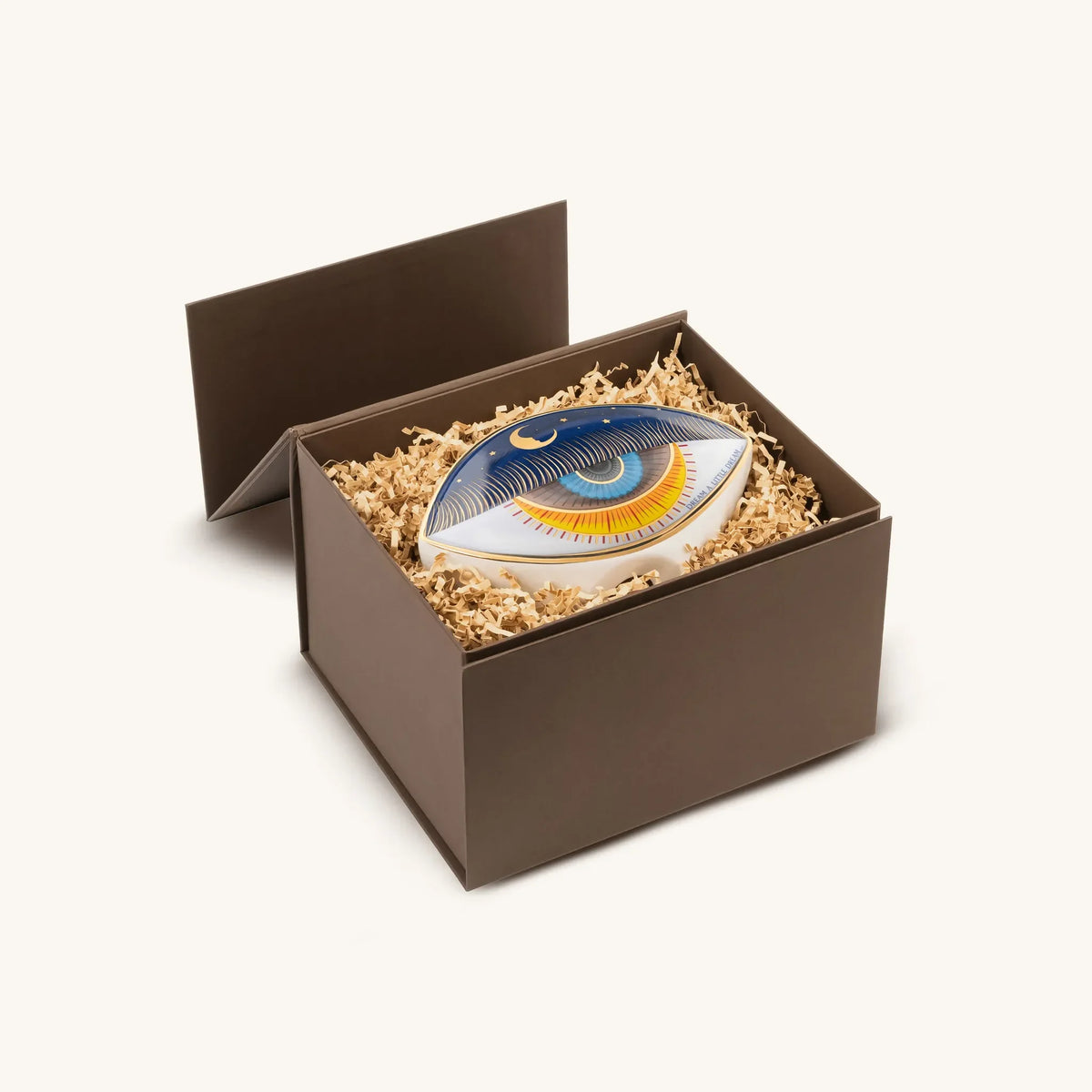 Nocturnal Peace - Evil Eye Ceramic Statue
