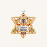 Sacred Fusion Evil Eye & Star of David Gem Blessing