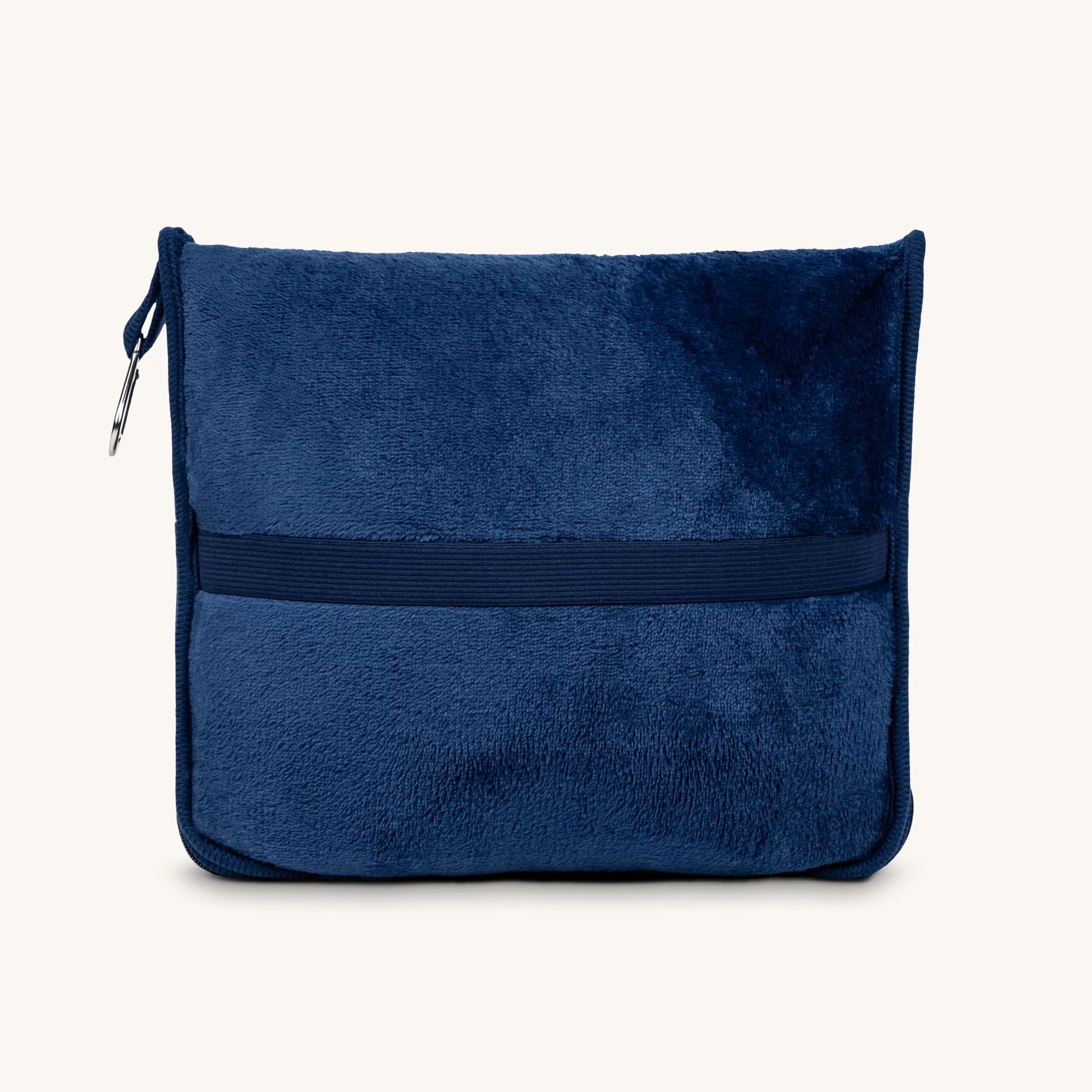 Energetic Balance Navy Pillow and Blanket Set