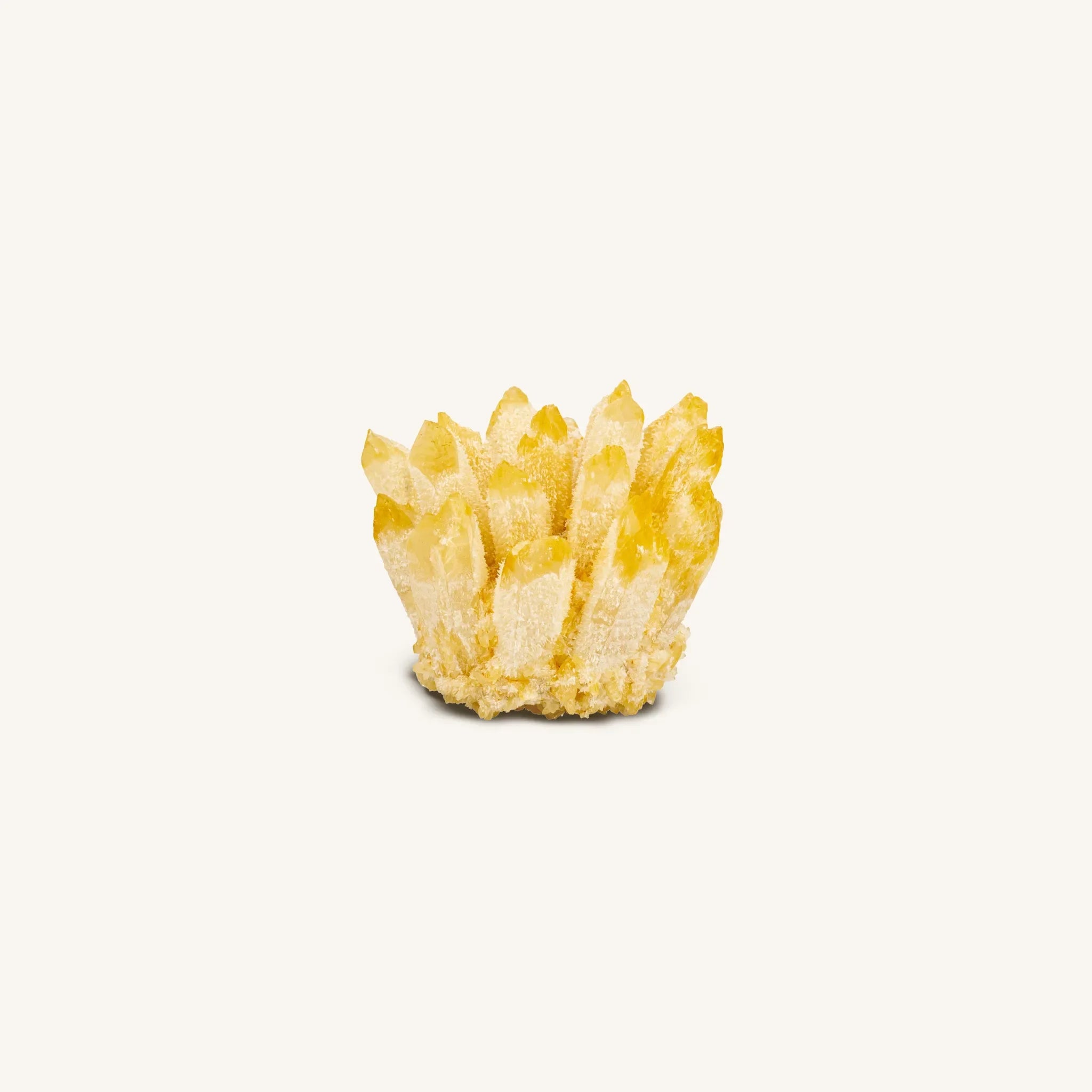 Spiritual Sunshine - Light Yellow Quartz Cluster