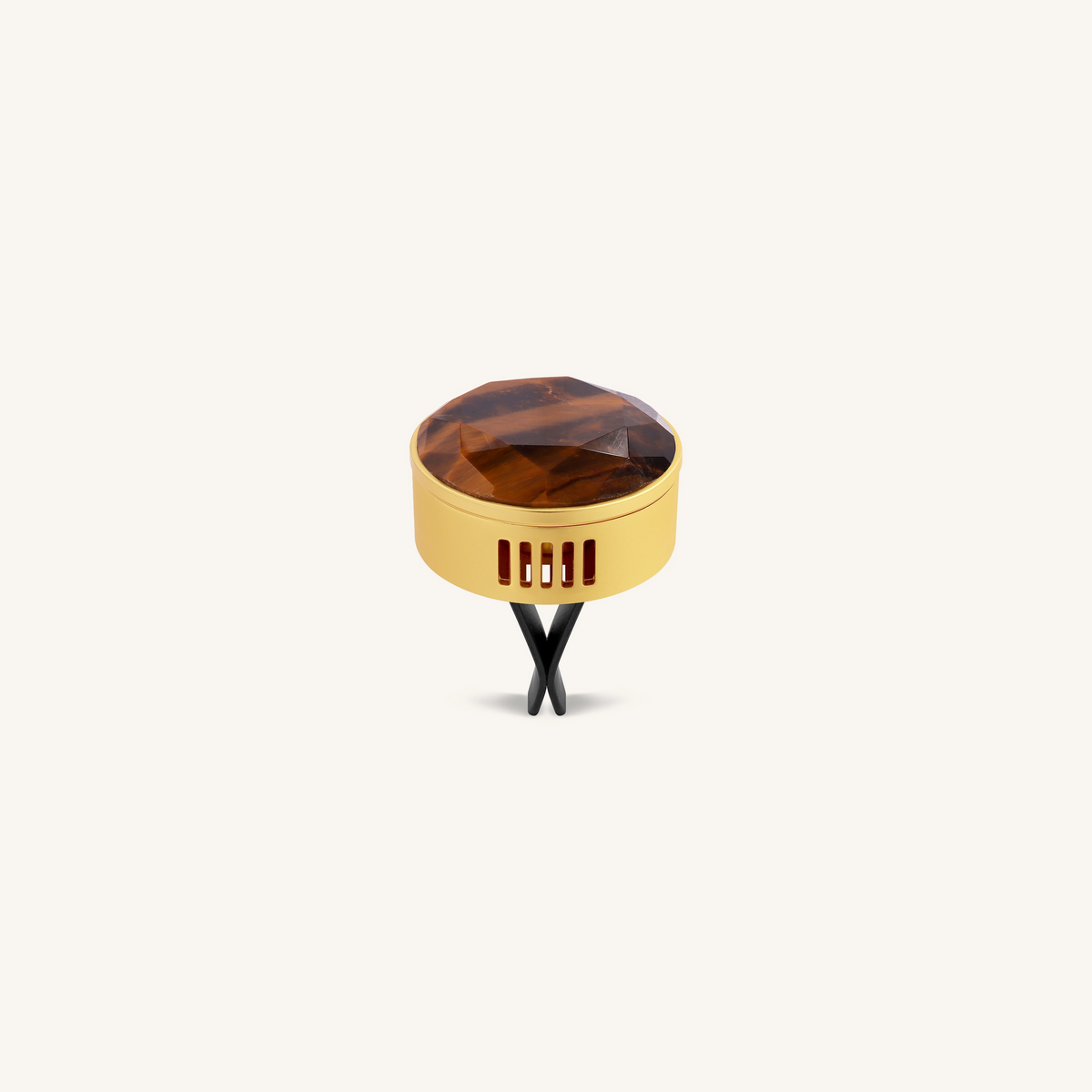 Golden Momentum Tiger’s Eye Car Freshener