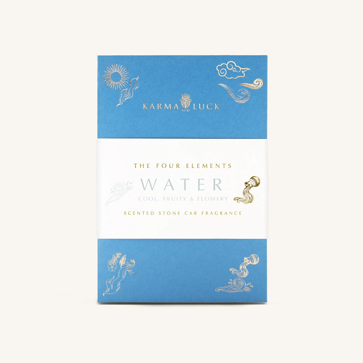 Cheerful Traveler Soapstone "Water" Freshener