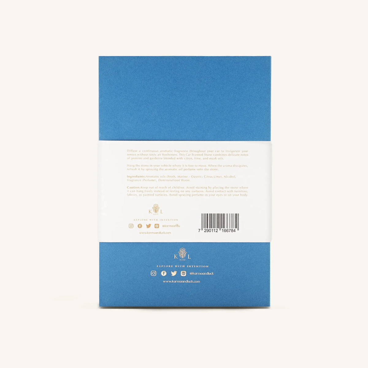 Cheerful Traveler Soapstone "Water" Freshener