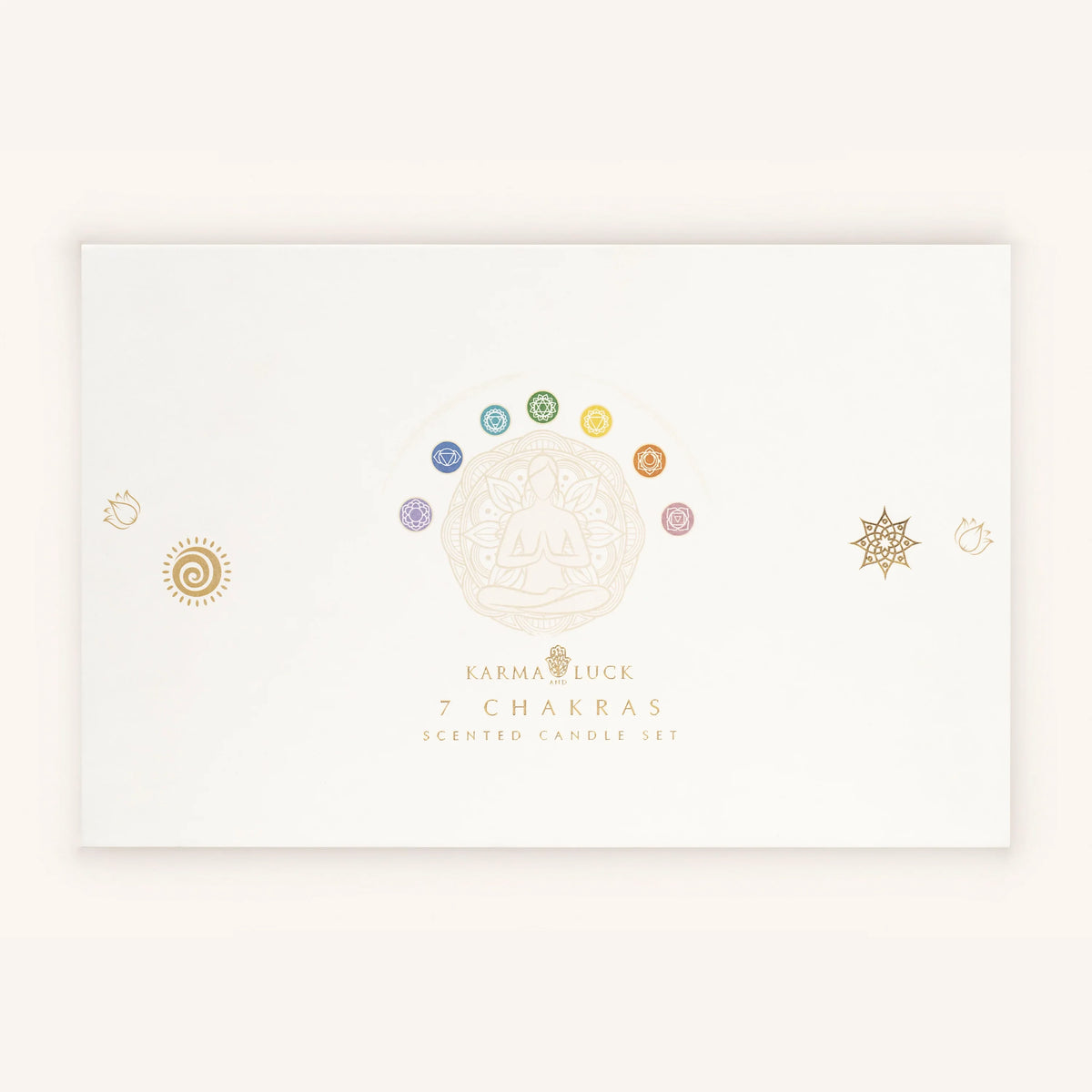 The Septet of Energy 7 Chakra Candle Set