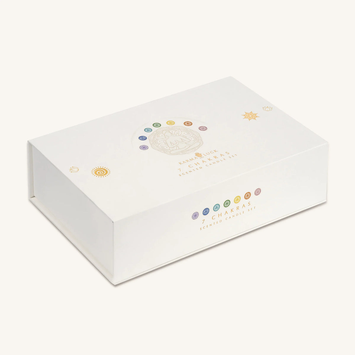 The Septet of Energy 7 Chakra Candle Set