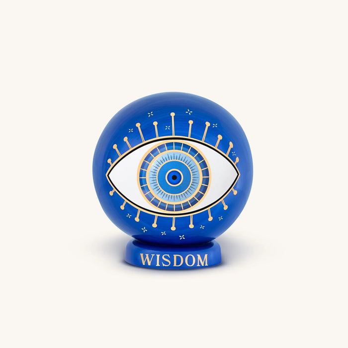 Wise Guardian Evil Eye Owl Statue