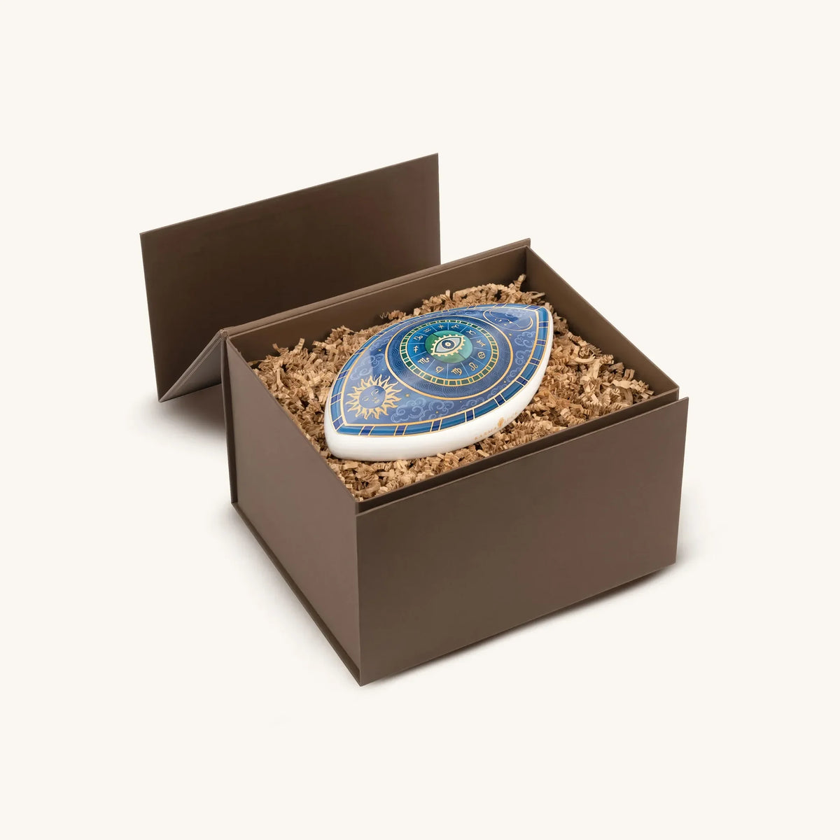Celestial Unity Evil Eye Ceramic Wall Blessing