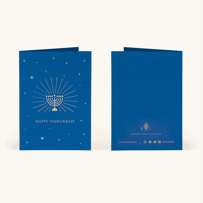 Sparks of Love Hanukkah Greeting Card