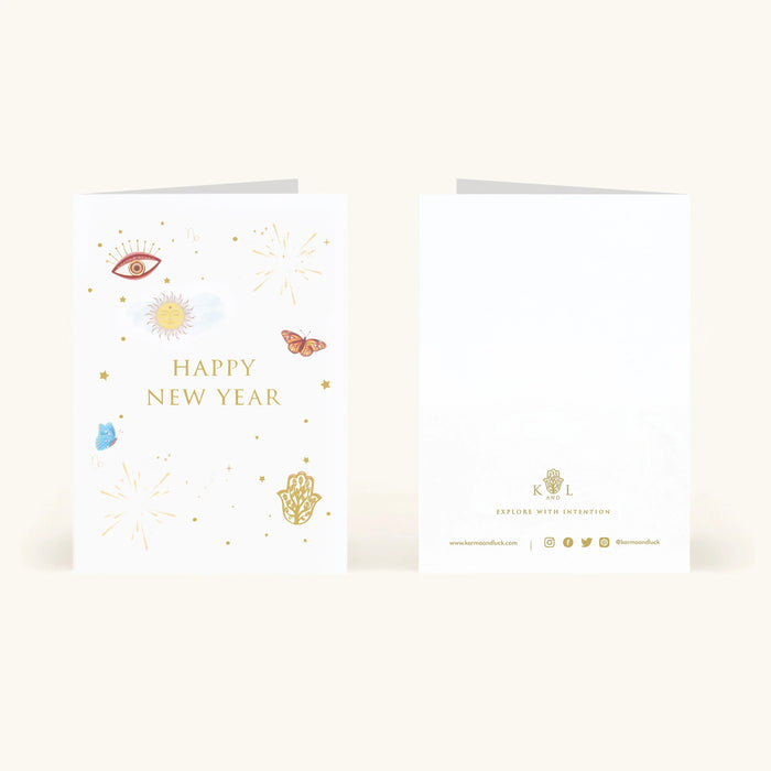 Fresh Start New Year Greeting Card