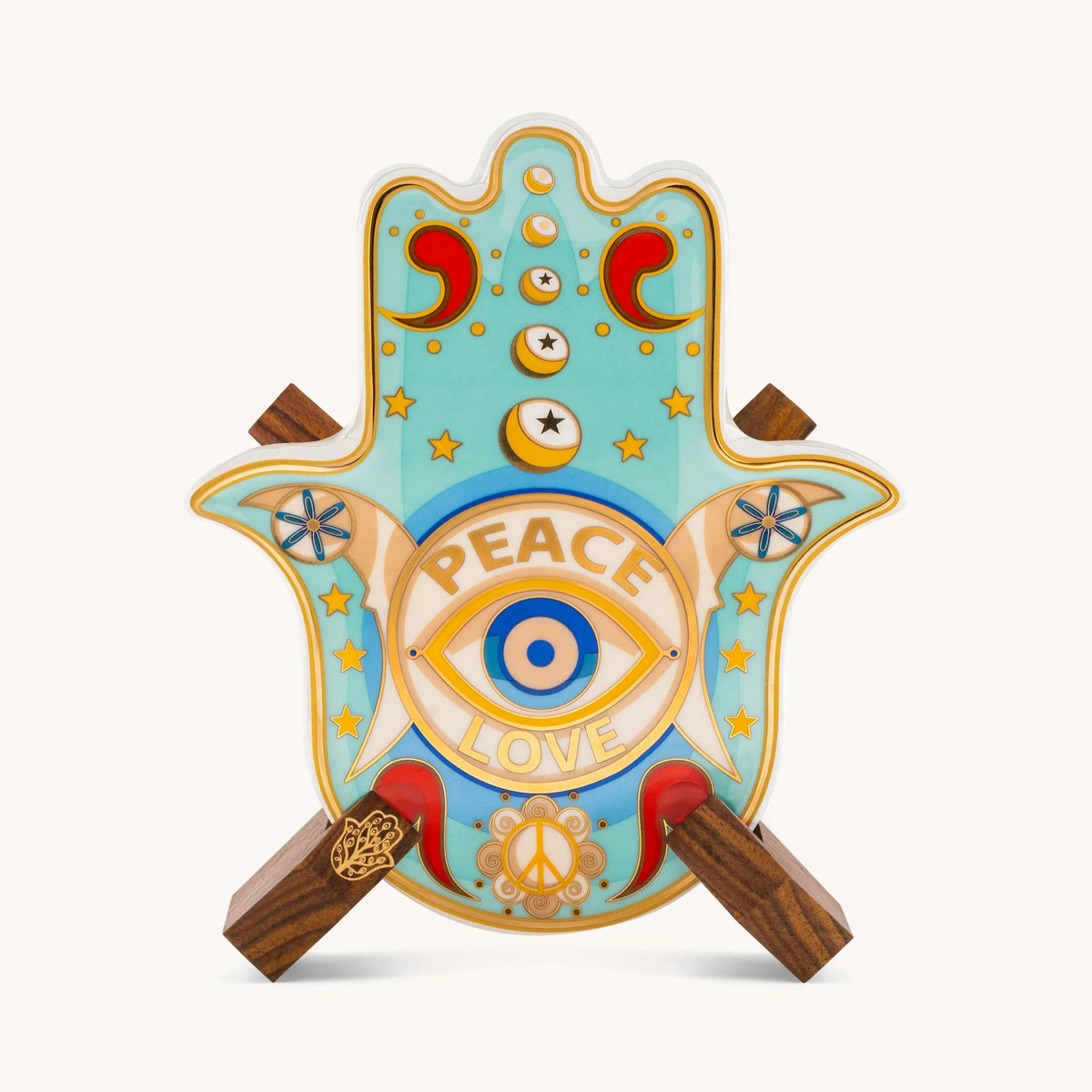 Peace & Love - Hamsa Wall Blessing