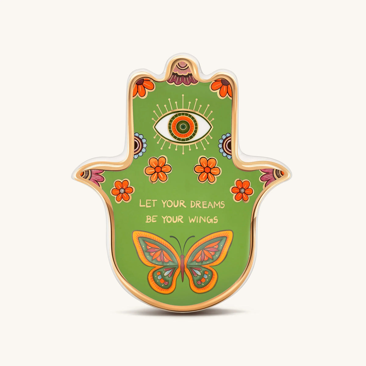 Vivid Dreams Hamsa Wall Blessing