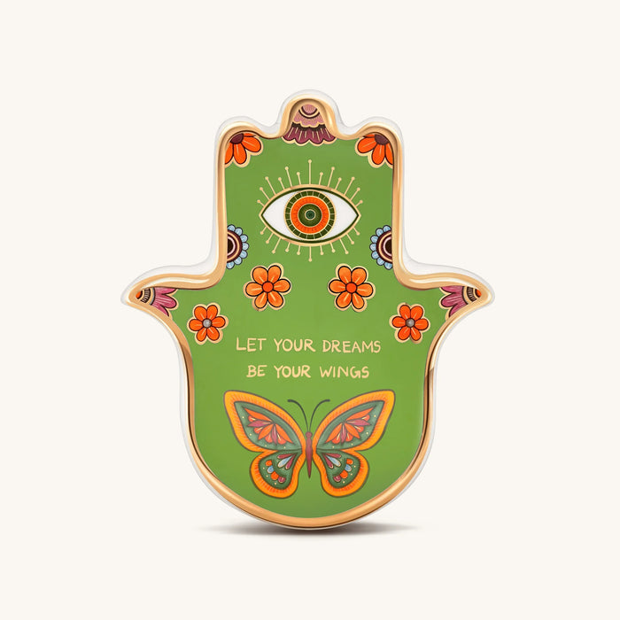 Vivid Dreams Hamsa Wall Blessing