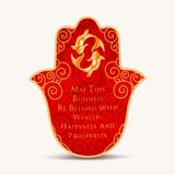 Successful Endeavors Ceramic Large Hamsa Wall Blessing