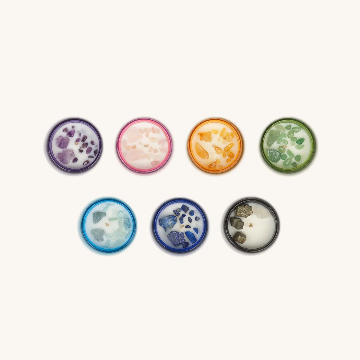 Manifest Peace Seven Intention Candle Set